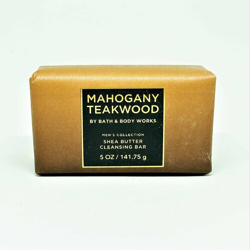 Bath & Body Works кусковое мыло / Парфюмированное твердое мыло для тела Mahogany Teakwood