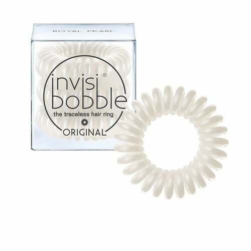 Резинка-браслет для волос invisibobble ORIGINAL Royal Pearl 3шт. 3043