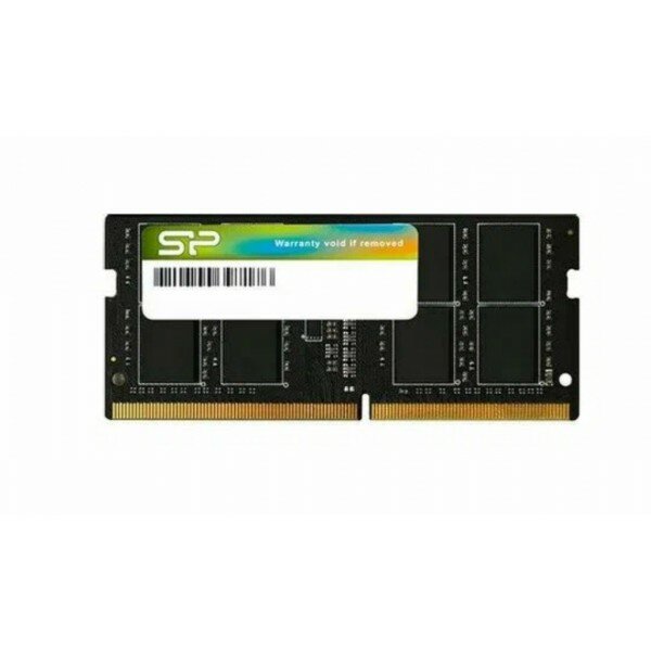 Память DDR4 16GB 3200MHz Silicon Power SP016GBSFU320B02 RTL PC4-25600 CL22 SO-DIMM 260-pin 1.2В single rank Ret