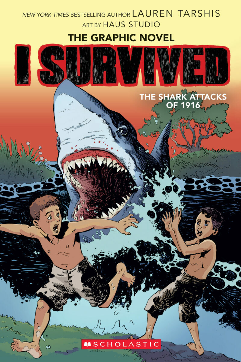 I Survived the Shark Attacks of 1916. The Graphic Novel / Tarshis Lauren / Книга на Английском / Таршис Лорен - фото №1