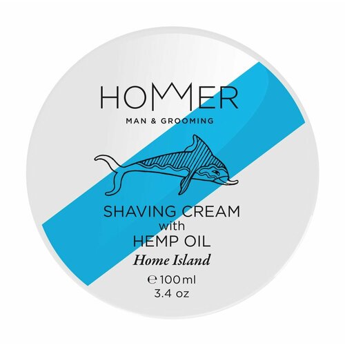 Парфюмированный крем для бритья Hommer Home Island Shaving Cream 2527₽