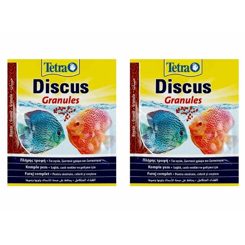 Tetra Корм для дискусов Diskus Granules, гранулы, 15 г, 2 уп