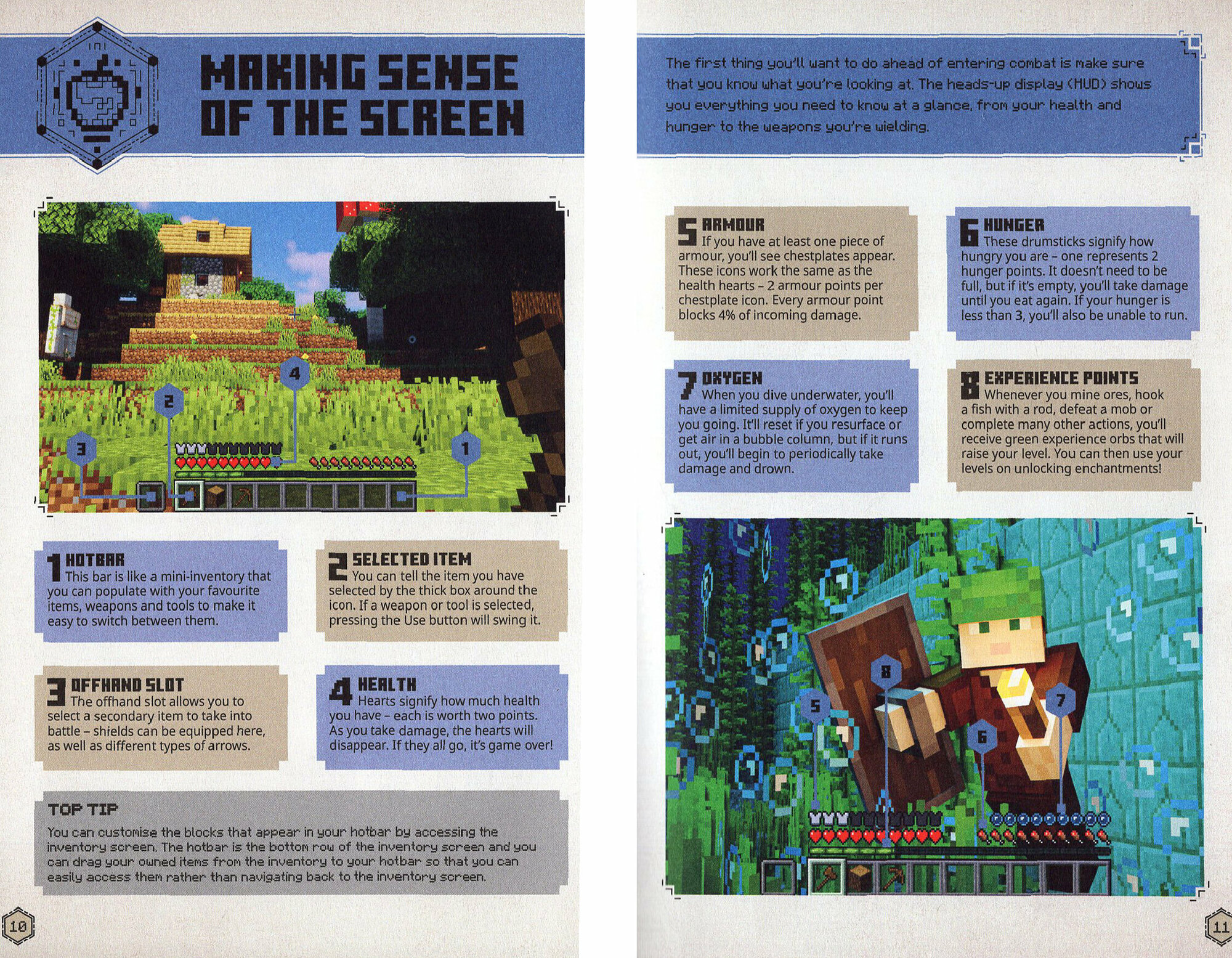 All New Official Minecraft Combat Handbook - фото №3