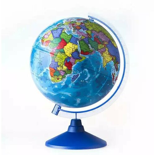 Глобус Земли политический Классик Евро диаметр 25 см ке012500187 глобус земли политический классик 210мм