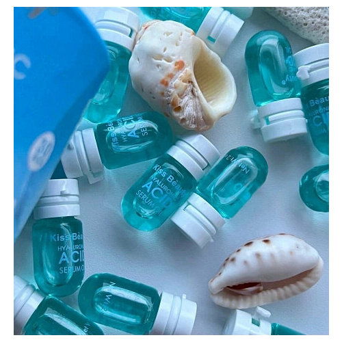 Сыворотка для лица с гиалуроновой кислотой в капсулах Kiss Beauty Hyaluronic Acid Serum Oil 30 шт