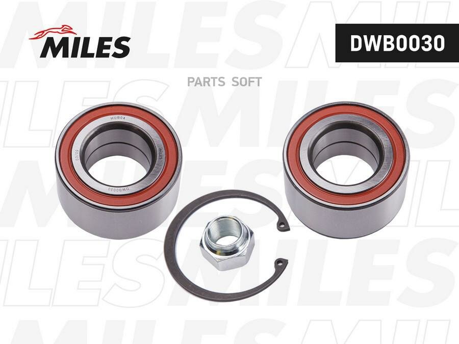 MILES DWB0030 Подшипник ступицы передний CHEVROLET LACETTI/NUBIRA/EPICA/REZZO 00- (SKF VKBA 3902) DWB0030