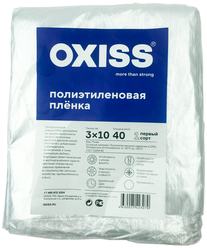 Пленка полиэтиленовая OXISS 40 мкр упаковка 3х10м