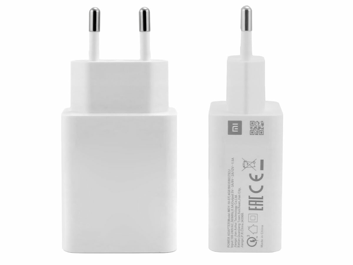 Зарядное устройство Xiaomi Adaptor Euro 5V-2A (White/Белый)