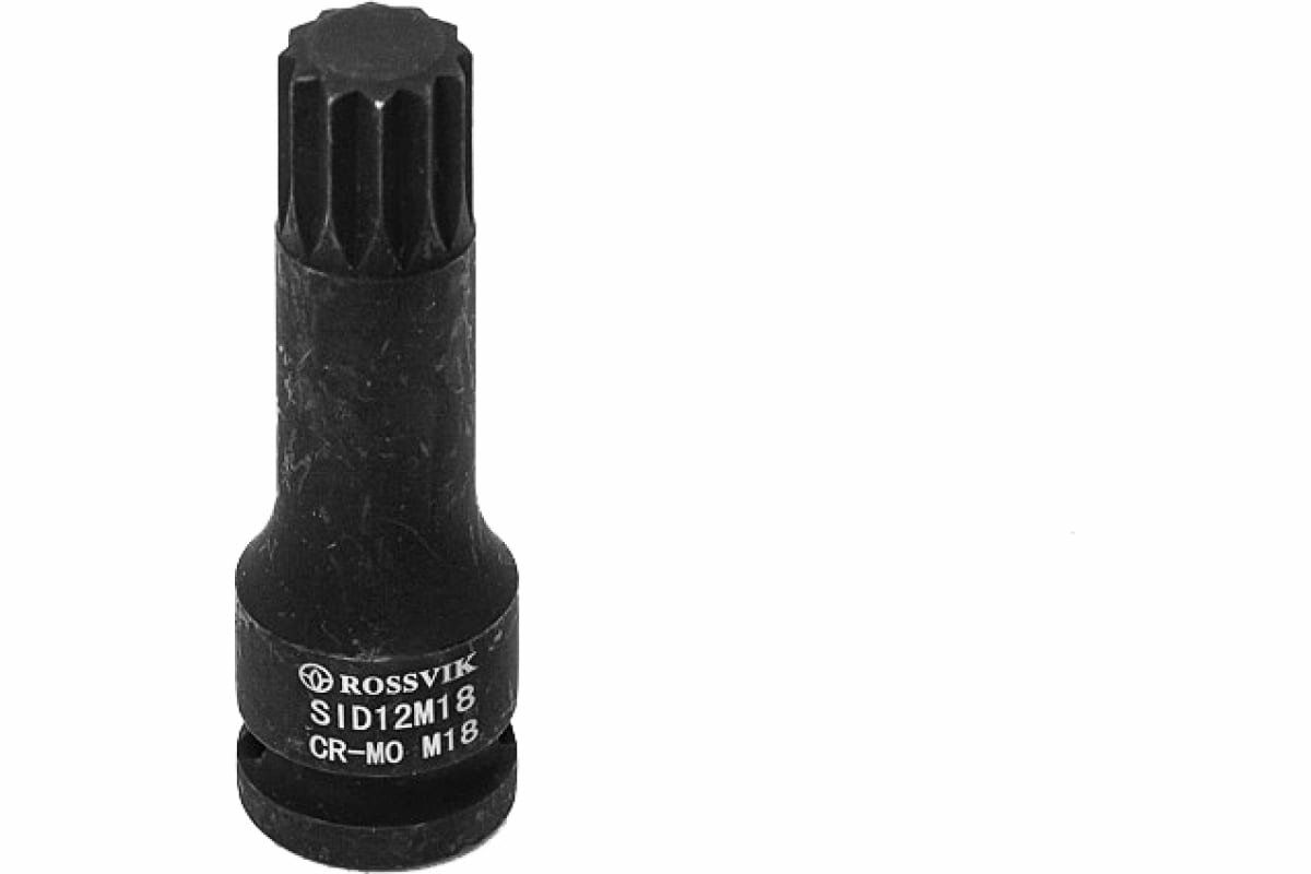 Головка ударная торцевая 1/2" DR внешний SPLINE M18 AIRLINE - фото №2