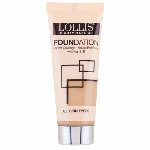 LOLLIS Тональный крем для лица Foundation Perfect Coverage 02