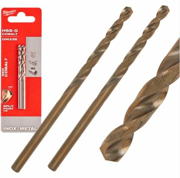 фото Сверло по металлу HSS-G (2.0 мм, 2 шт.) Milwaukee