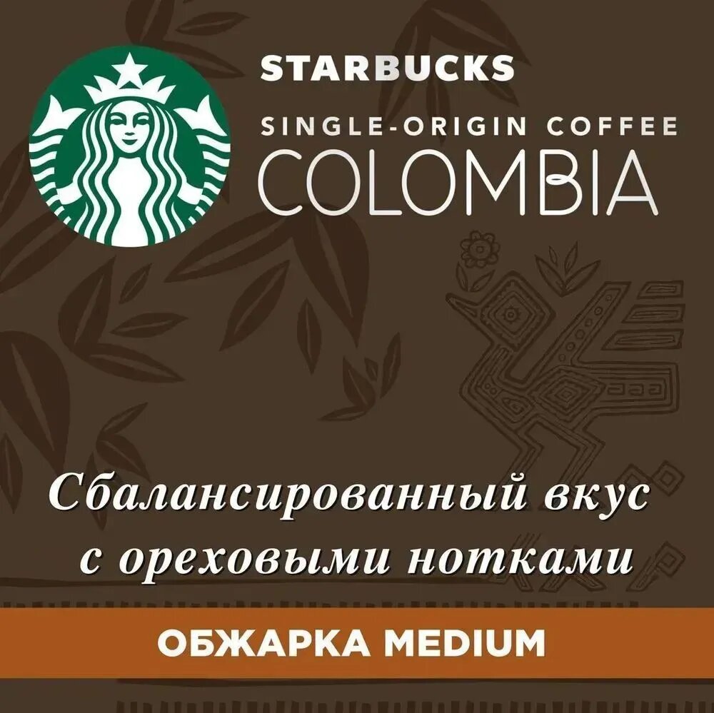 Кофе в капсулах Nespresso Starbucks Colombia, 10 капсул - фотография № 3