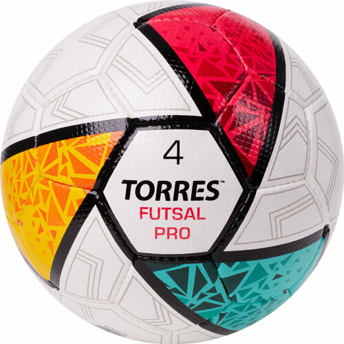 Мяч футзальный TORRES Futsal Pro, FS323794, р.4 мяч футзальный torres futsal club f31884 р 4