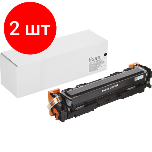 Комплект 2 штук, Картридж лазерный Retech Canon 054 H K чер. для Canon 621Cw/MF641Cw/MF643Cdw