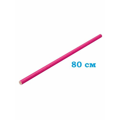 Палка гимнастическая для ЛФК пластиковая Mr.Fox, длина 80 см, розовый