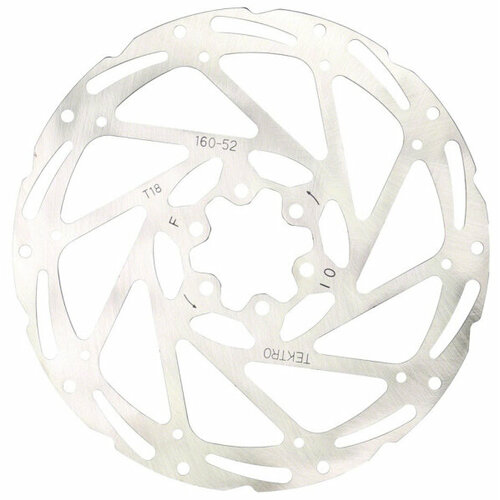 фото Тормозной диск tektro tr160-52, 160mm, толщина 1,8mm, 6 болтов