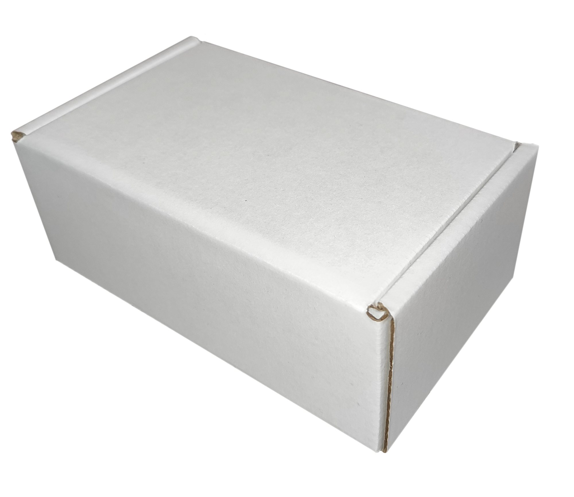 Коробка 135х85х55 мм. картонная самосборная беленая 25 штук.