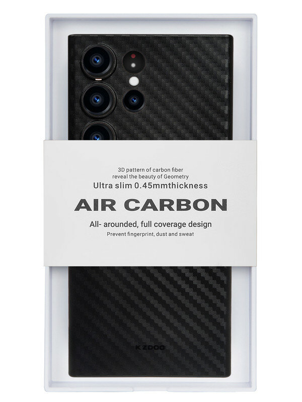 Чехол для Samsung Galaxy S24 Ultra AIR Carbon-Чёрный