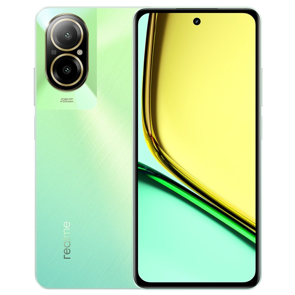 Смартфон realme C67, 8+256 ГБ RMX3890, Зеленый оазис