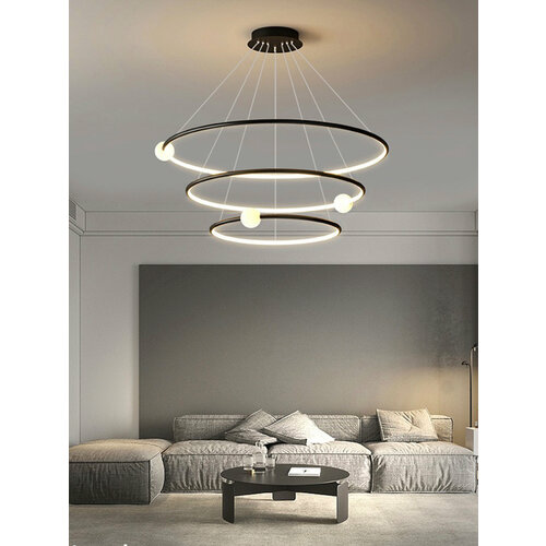 Люстра подвесная светодиодная в гостиную и спальню 10100₽