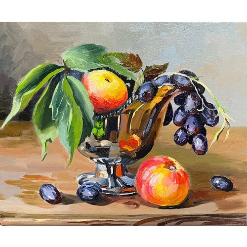 Картина маслом «Натюрморт с фруктами»