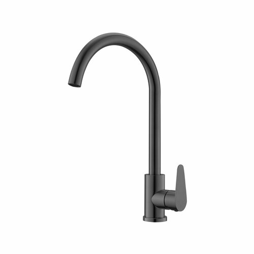 Смеситель для кухни OLISAN STEEL ST1007B, черный