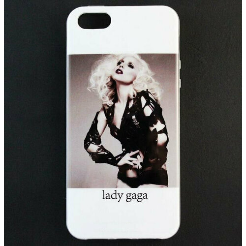 Чехол для iPhone 5/5S Lady Gaga (Вид 3)