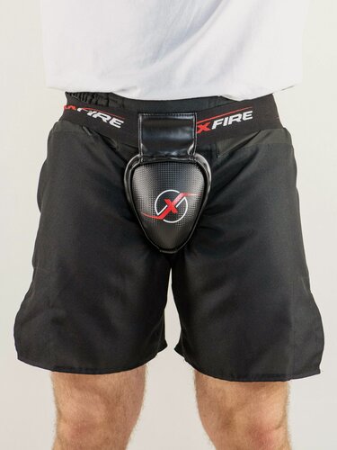 Изображение товара Металлическая защита паха экипировка и защита OXXFIRE , черная (L/XL)