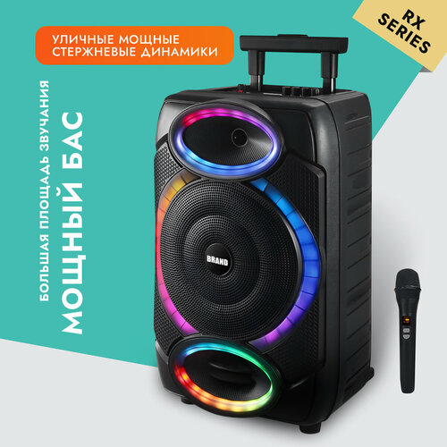 Колонка портативная беспроводная RX-1239 Bluetooth с караоке микрофоном 1899000₽