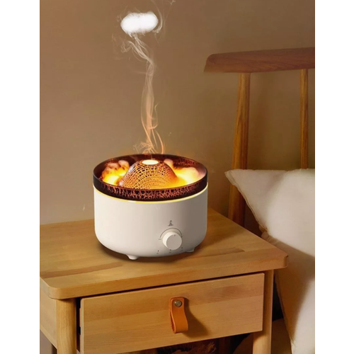 Увлажнитель воздуха для дома вулкан белый LEMIL 248700₽