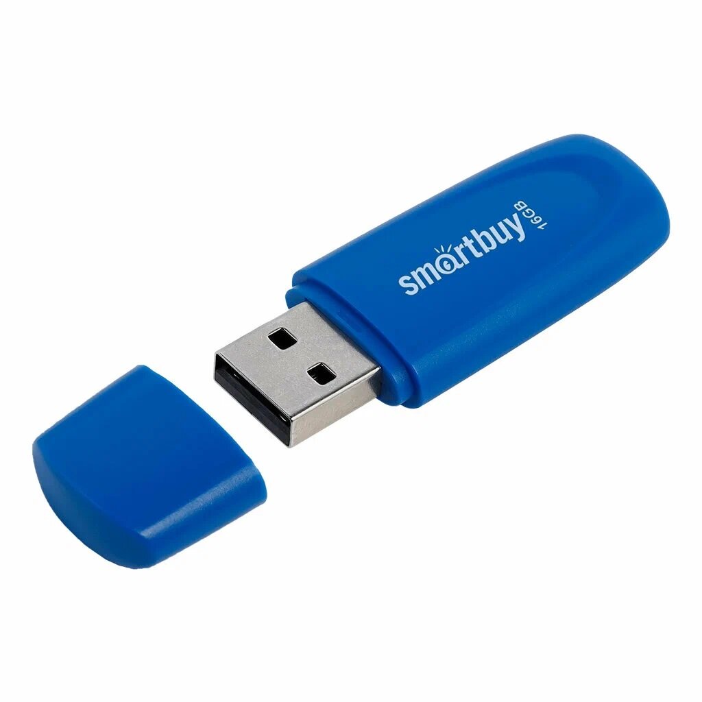 USB Flash Drive 16Gb - SmartBuy Scout Blue SB016GB2SCB