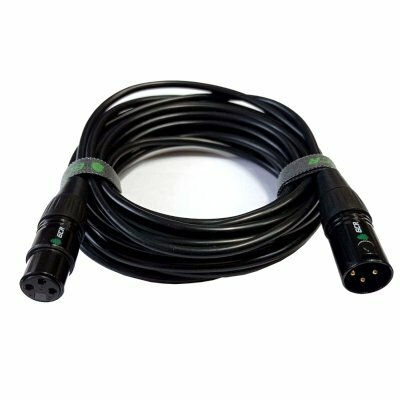 GCR Кабель 10.0m микрофонный XLR M / XLR F , черный, AL case черный, GCR-53375 Greenconnect XLR M - XLR F 10м чёрный (GCR-53375) - фото №13