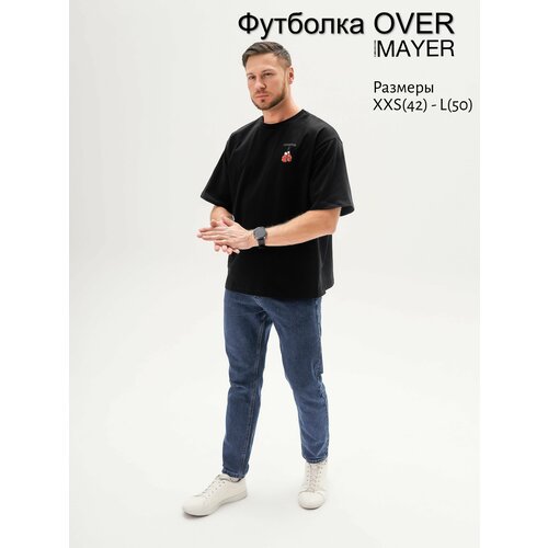 фото Футболка mayer, размер s, черный