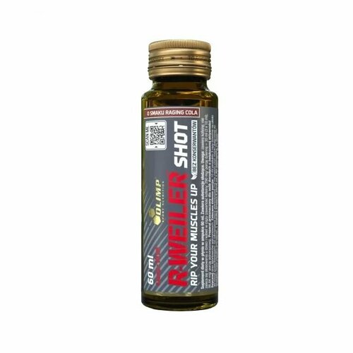 Предтренировочный комплекс Шот Olimp Sport Nutrition R-Weiler Shot 9 шт.*60 мл Взрывная Кола