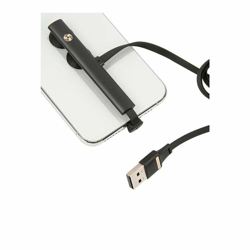 Кабель USAMS-U39, Lightning (m) - USB Type-C (m), 1м, черный [ут000019993] Noname - фото №8