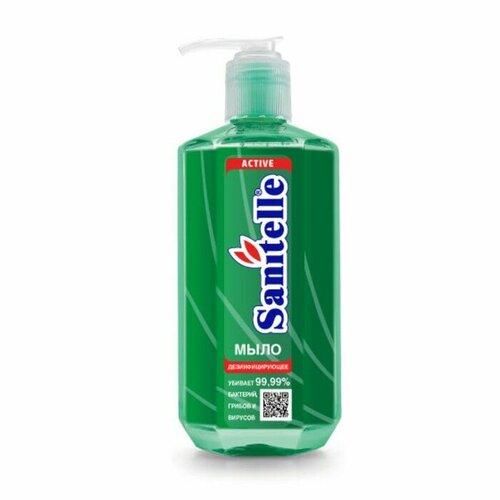 Жидкое мыло для рук Sanitelle Active дезинфицирующее, 300 мл. (комплект из 6 шт)