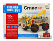 Конструктор металлический Crane Кран Техника. 262 деталей.