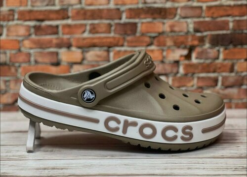 Сабо Crocs, размер M10/W12 US, коричневый