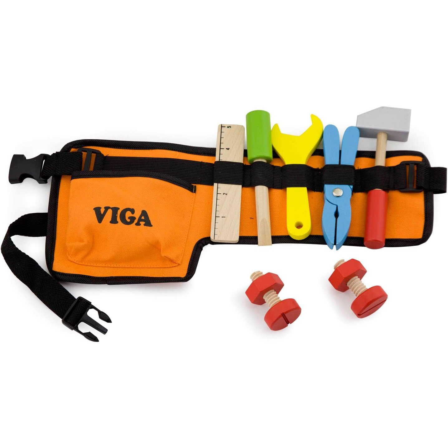 Игровой набор Viga Toys Пояс с инструментами (50532) - фото №9