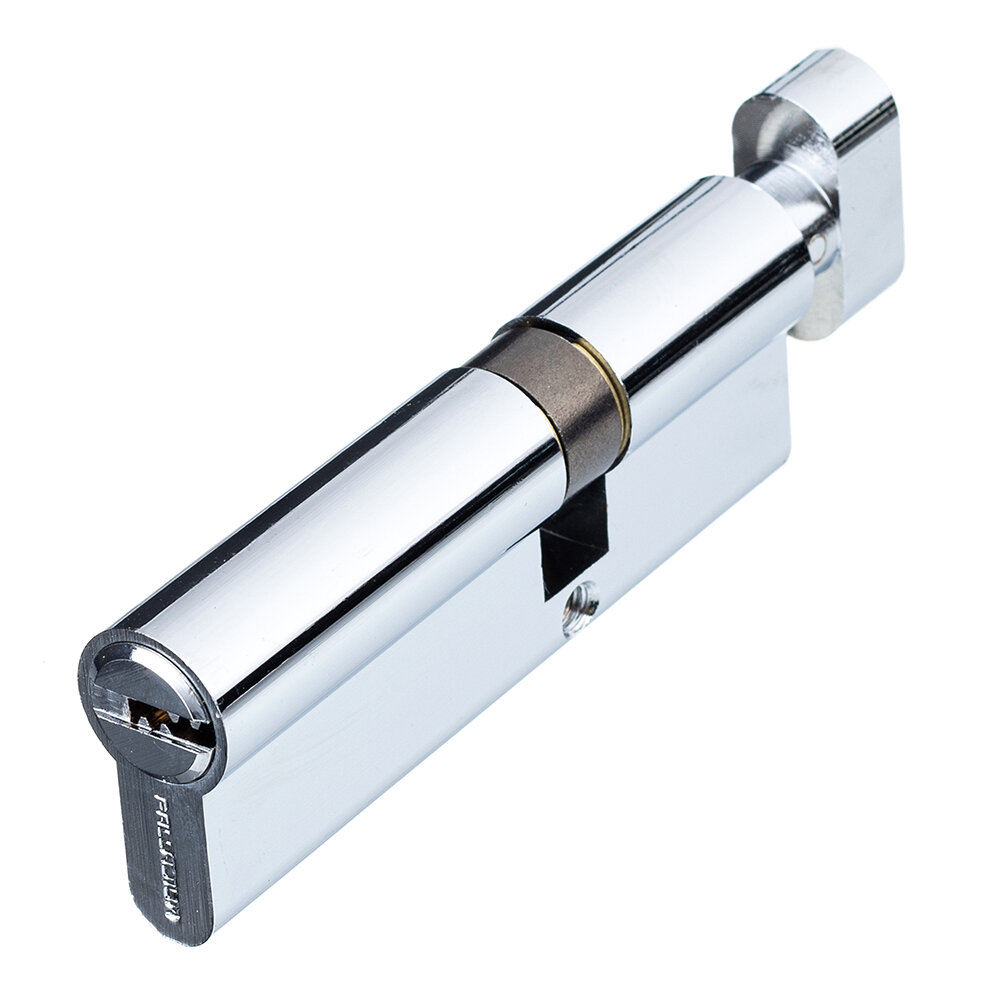 Замок Palladium Цилиндр мех 90 /35x55/ c bk cp - фото №8