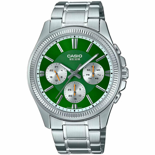 фото Наручные часы casio, зеленый