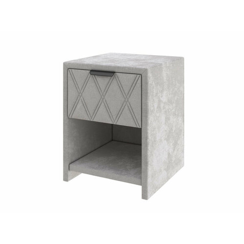 PROxSON Тумба Side (Ткань: Велюр Лофти Серый) 44x45