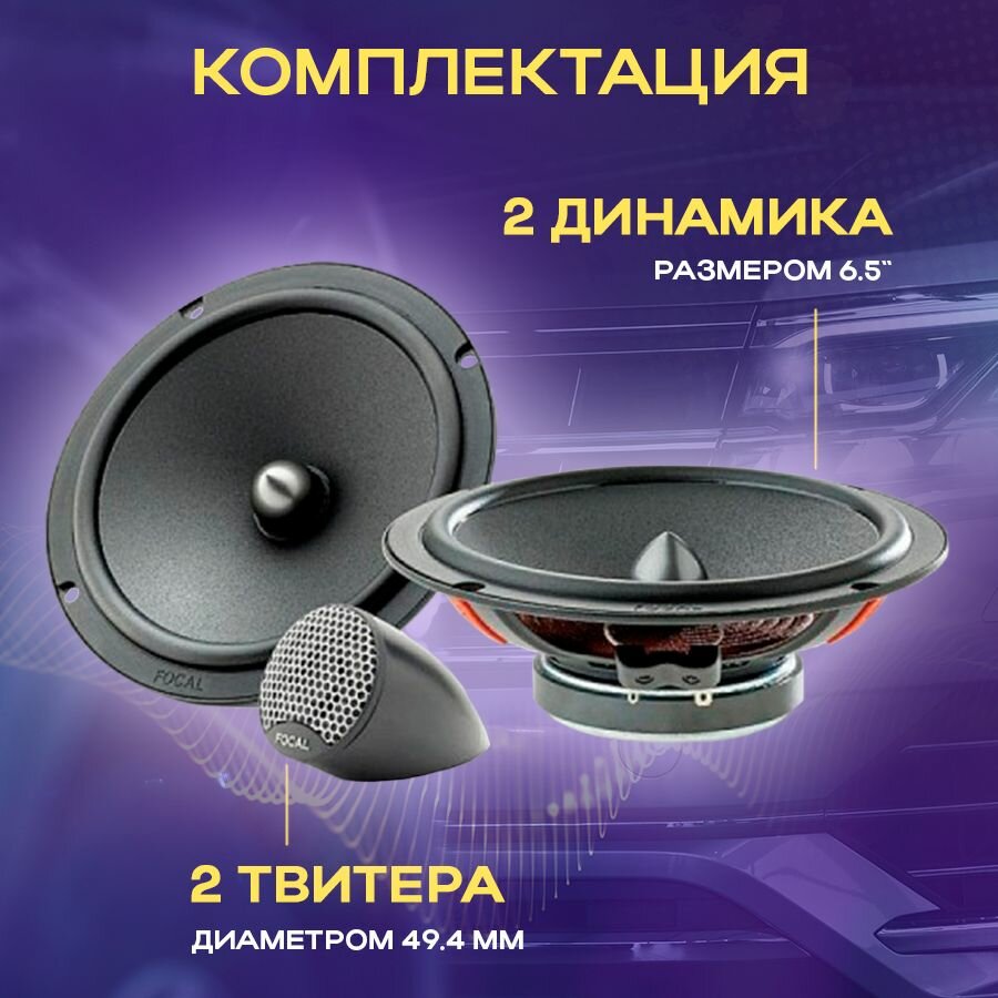 Автоакустика Focal Integration ISU165 - фото №20