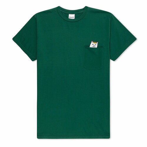 Футболка RIPNDIP, размер M, зеленый футболка ripndip хлопок размер m синий зеленый