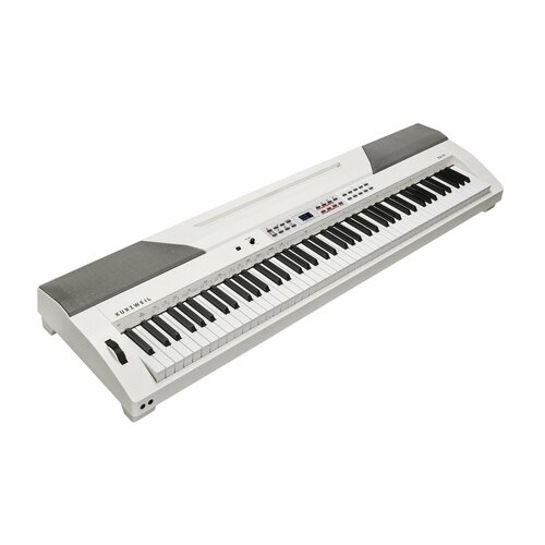 Kurzweil KA70 WH Цифровое пианино, 88 полувзвешанных клавиш, полифония 128, цвет белый пюпитр для цифрового сценического пианино kurzweil kmr2