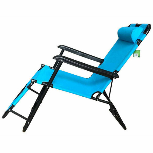 Кресло-шезлонг складной 153х60х80см в асс-те 12797₽