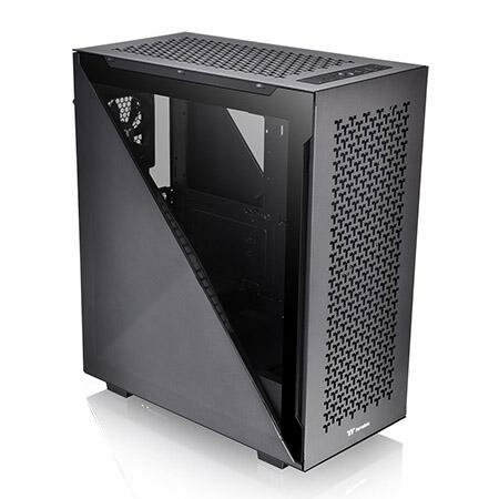 Корпус ATX Thermaltake CA-1T4-00M1WN-02 черный, без БП, 2 панели из закаленного стекла, 2*120mm fan, 2*USB 3.0, USB Type-C, audio - фото №17