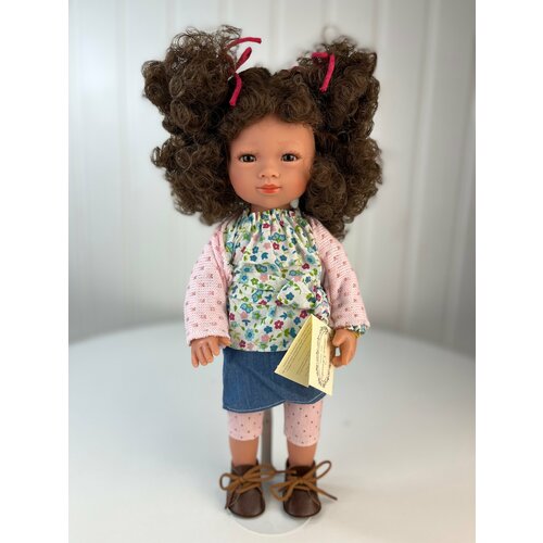 Кукла Carmen Gonzalez Селия, шатенка, 34 см, арт. 22099A