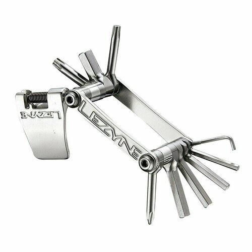 фото Инструмент multitool sv-10 (slim& stainless) lezyne (silver)