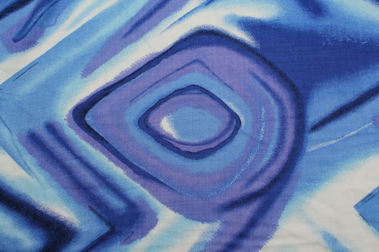 Ткань Вискоза-штапель в голубовато-синих тонах ш146см 05 м